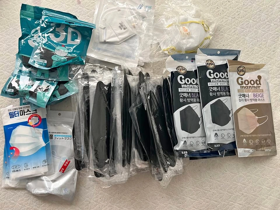 160+ Brand New Face Masks (N95, Korea KF94, 3D)