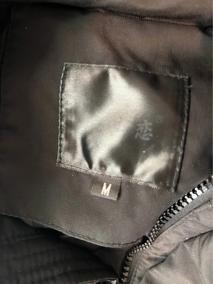 Long Black Hooded Down Coat (Korean Slim Fit / 500g Down) - photo 4