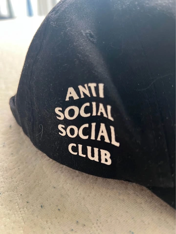 Anti Social Social Club (ASSC) Black Dad Hat / Cap - photo 2