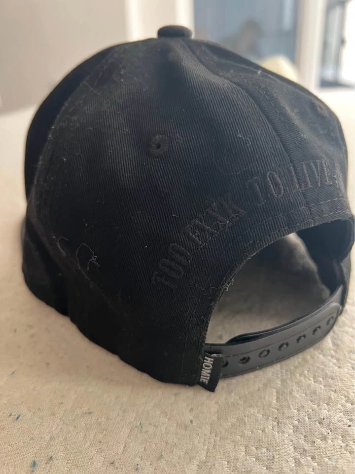 Wonder Homie x Begins Stars Snapback Cap (Black Croc Brim) - photo 2