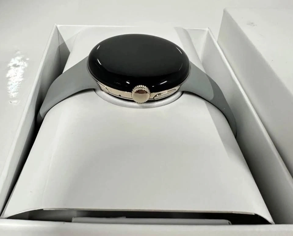 Google Pixel Watch 41mm Champagne Gold Stainless Steel Case - photo 2