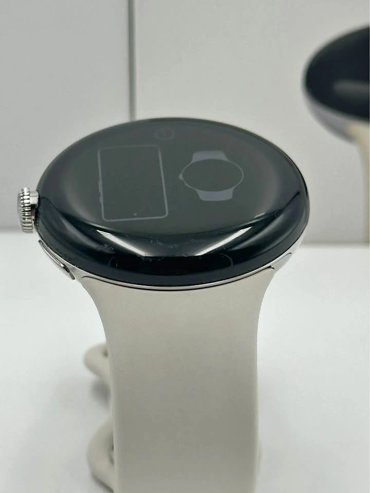 Google Pixel Watch WiFi Bluetooth Polished Silver