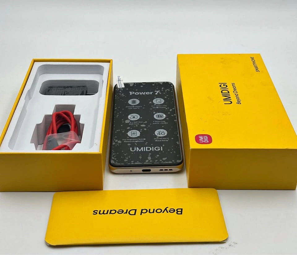 UMIDIGI POWER 7 4GB 128GB SUNBEAMGOLD