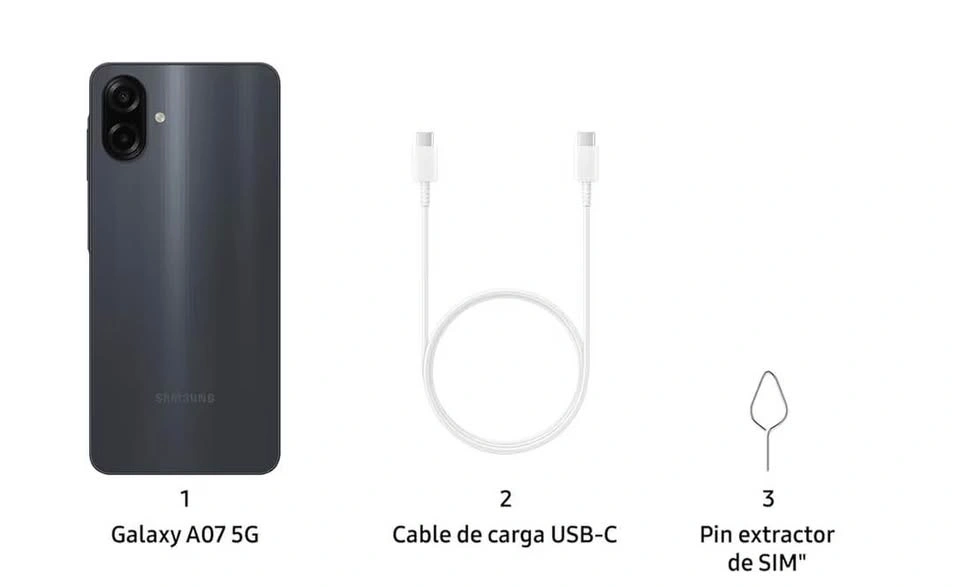 Galaxy A07 Black 4GB 64GB - photo 2