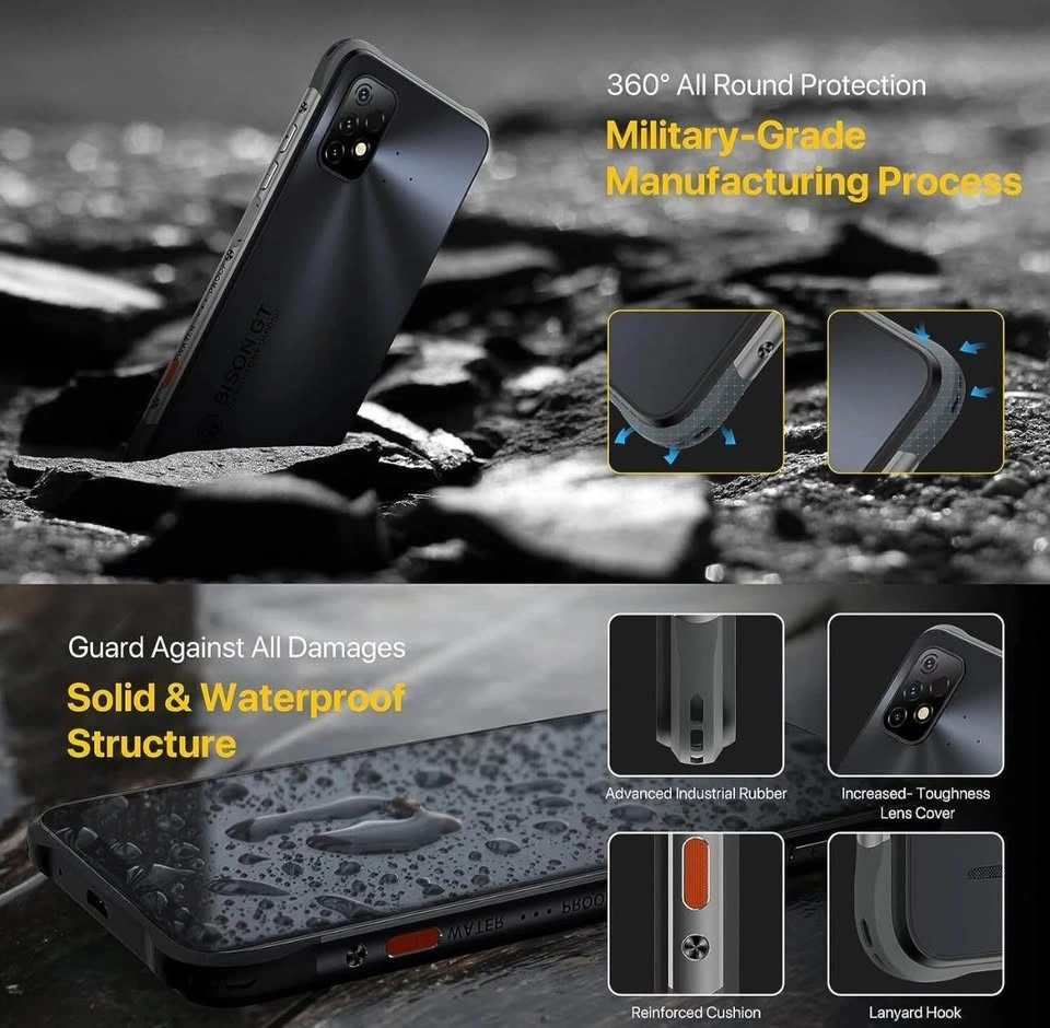 UMIDIGI Bison GT2 8GB+128GB Android 12 NFC Unlocked Smartphone - photo 3