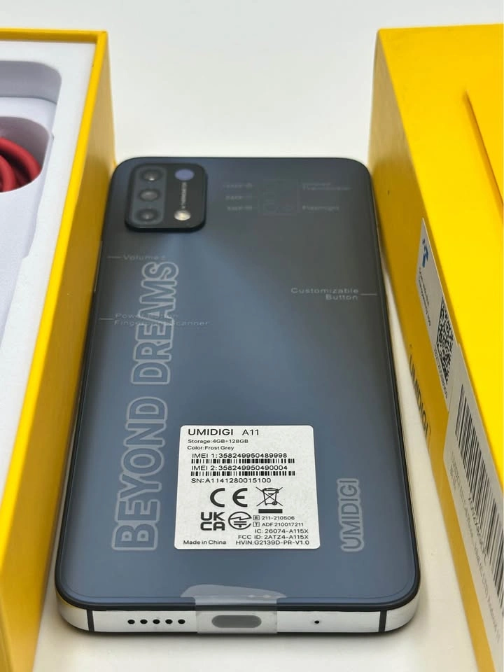 UMIDIGI A11 4GB+128GB 6.53" Dual SIM Android Unlocked Smartphone - photo 3