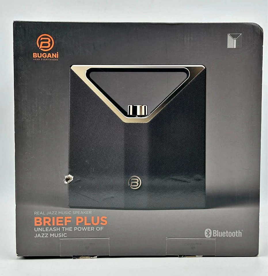 BUGANI Brief Plus (BS12304) 80W Bluetooth Speaker Portable- Gold