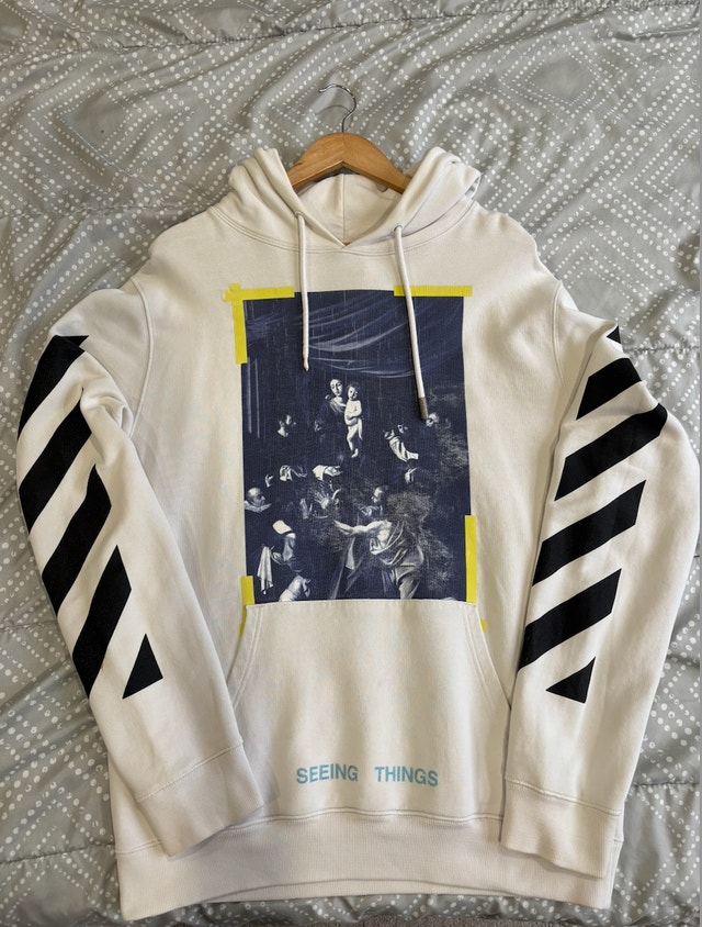 Authentic Off-White Seeing Things Hoodie 2013