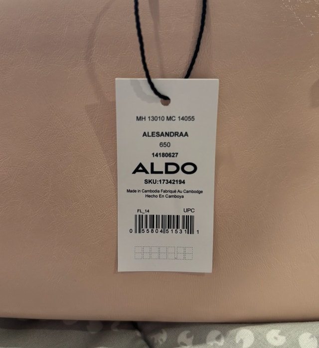 New ALDO Alesandraa Pink Shoulder Bag | Never Used - photo 3