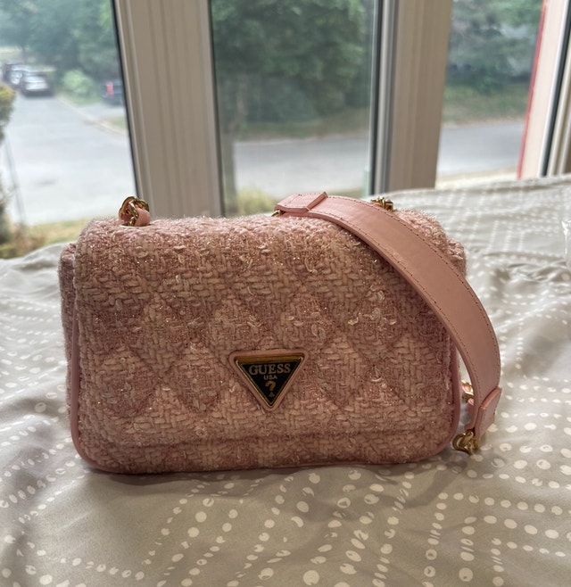GUESS Pink Mini Crossbody Bag | Cute Small Purse