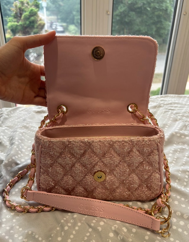 GUESS Pink Mini Crossbody Bag | Cute Small Purse - photo 3