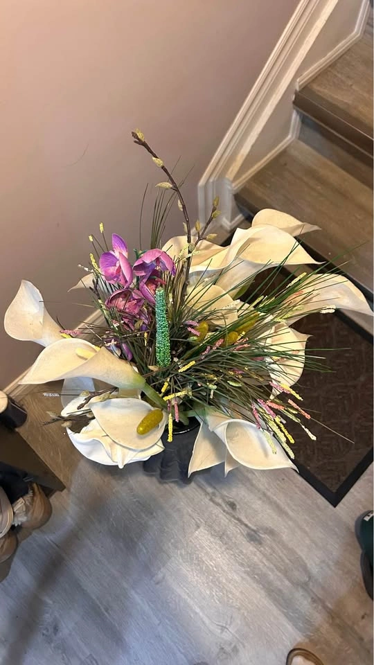 Fake Plants With Vase - photo 3