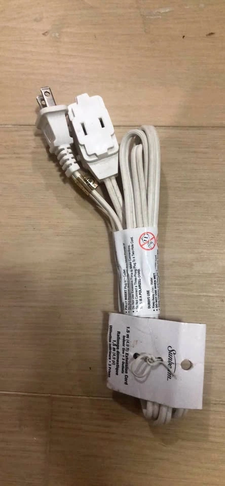 Sunbeam 1.5m Extension Cord
