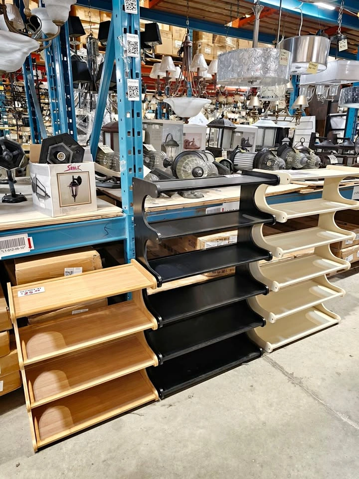 Simple Bamboo Multi-Layer Narrow Shoe Rack from $25