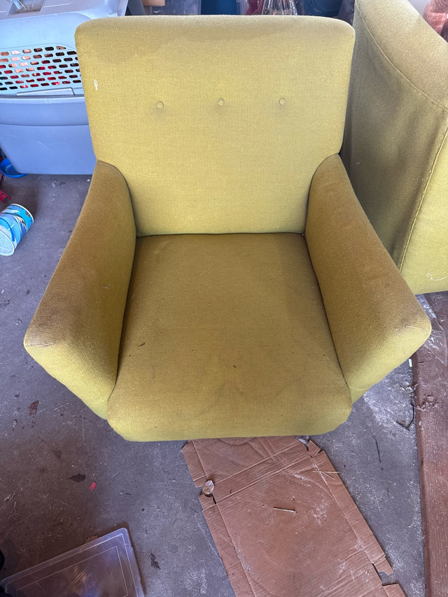 2 identical chairs for indoors