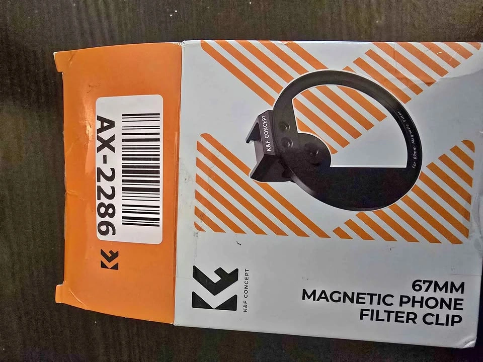 K&F lens adapter for 67mm filters (magnetic)