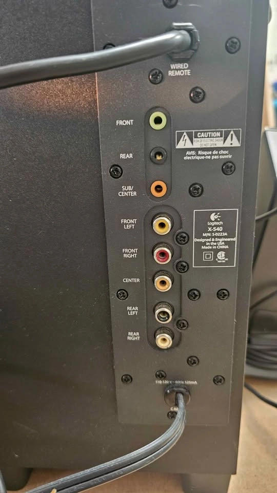 Logitech X-540 5.1 Surround Sound PC Speaker System - photo 2