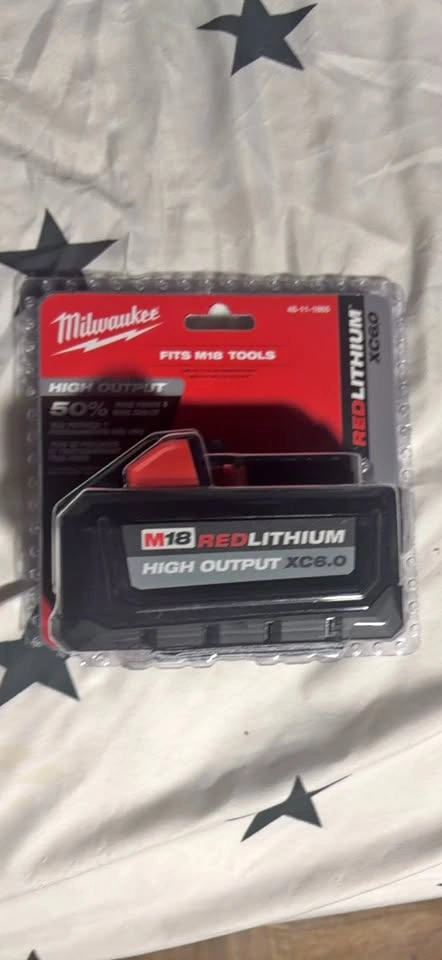 Milwaukee M18 REDLITHIUM HIGH OUTPUT XC6.0 Battery
