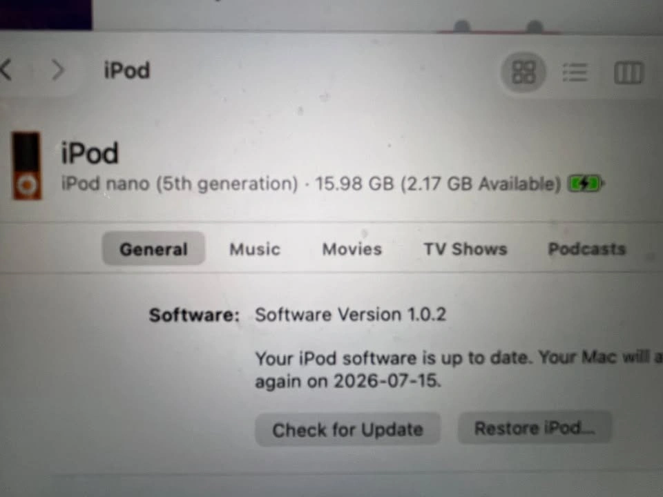iPod nano 5th generation (with video camera) - photo 2