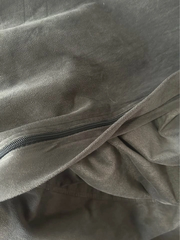 Dark grey oversized bean bag - photo 3