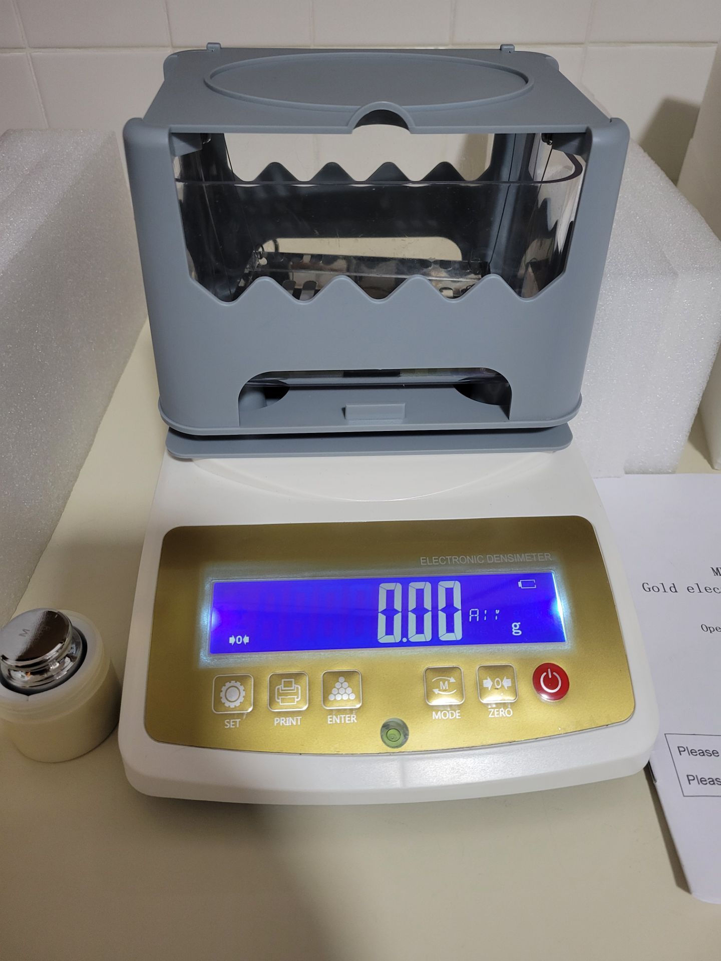 MDJ-600K Digital Electronic Gold Tester Machine