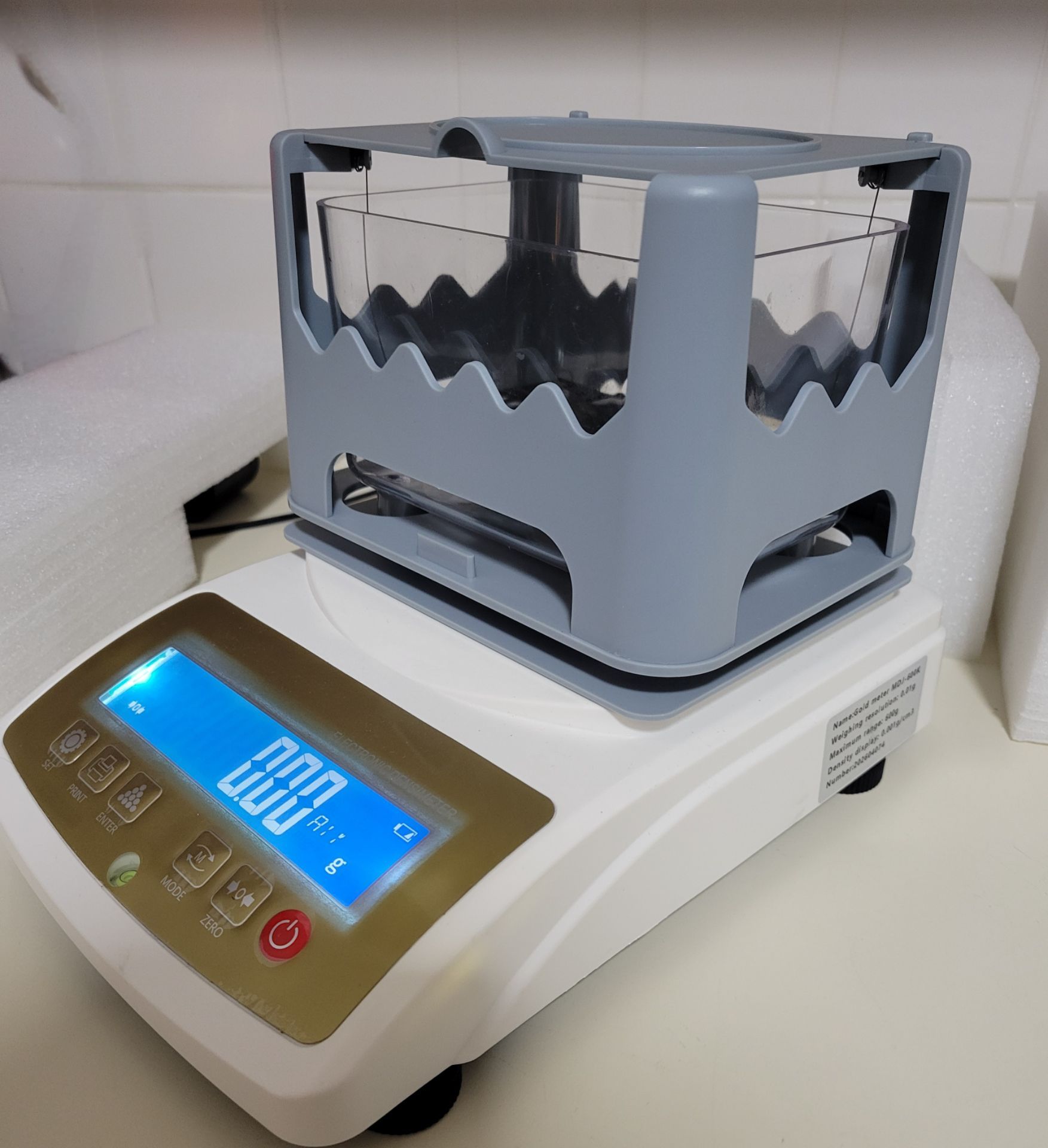 MDJ-600K Digital Electronic Gold Tester Machine - photo 5