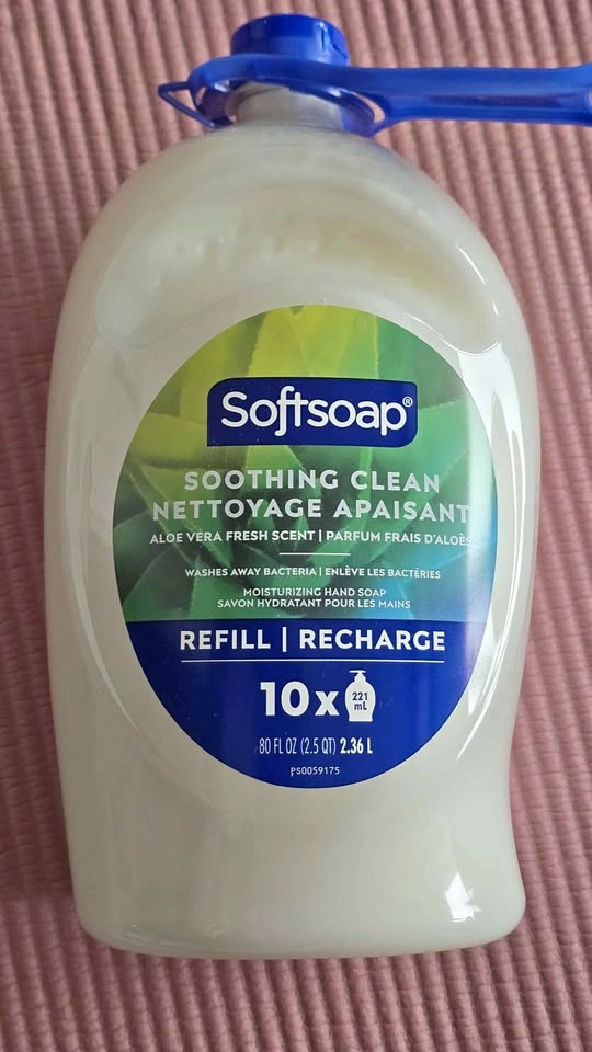 Softsoap Soothing Clean Moisturizing Hand Soap Refill, 80 fl oz