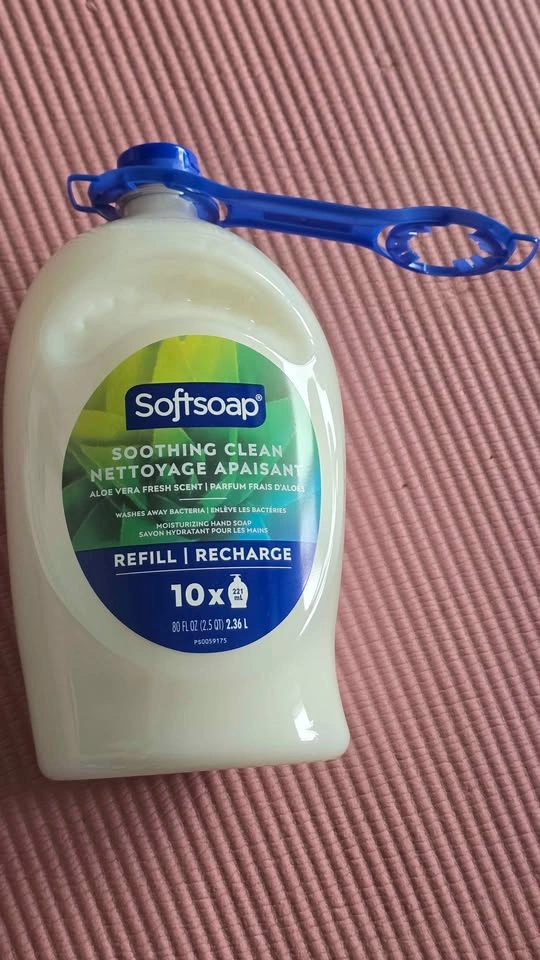 Softsoap Soothing Clean Moisturizing Hand Soap Refill, 80 fl oz - photo 3
