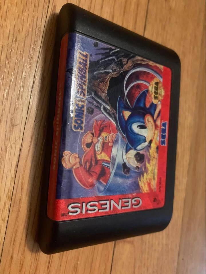 Sonic Spinball cartridge for Genesis / VG condition