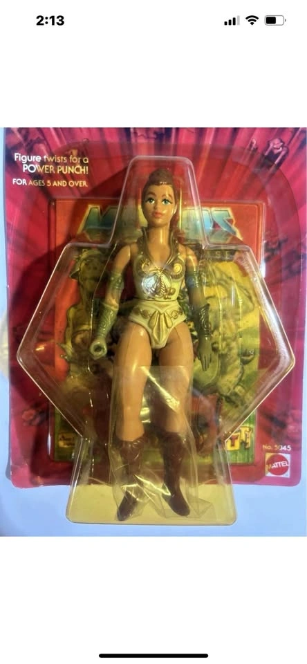 Vintage MOTU, TEELA, Masters of the Universe, MOC, He-Man, seale