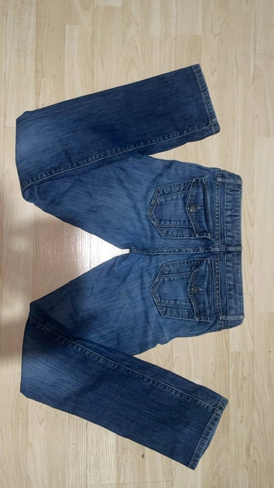 Gap straight leg low rise jeans size 24r - photo 2