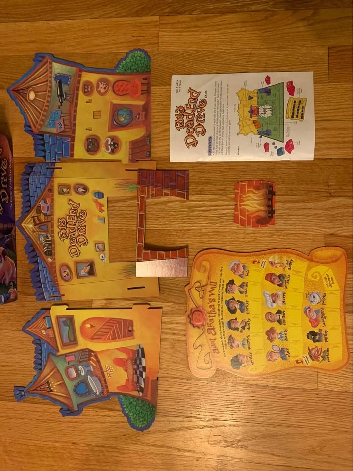 1313 Dead End Drive 2002 board game / CIB - photo 3