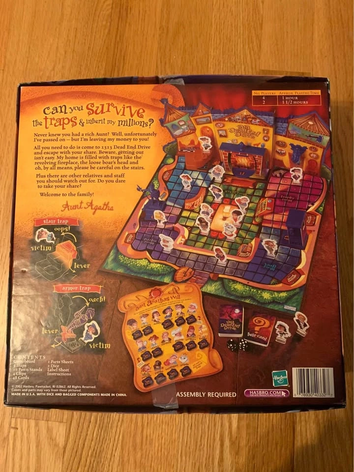 1313 Dead End Drive 2002 board game / CIB - photo 5