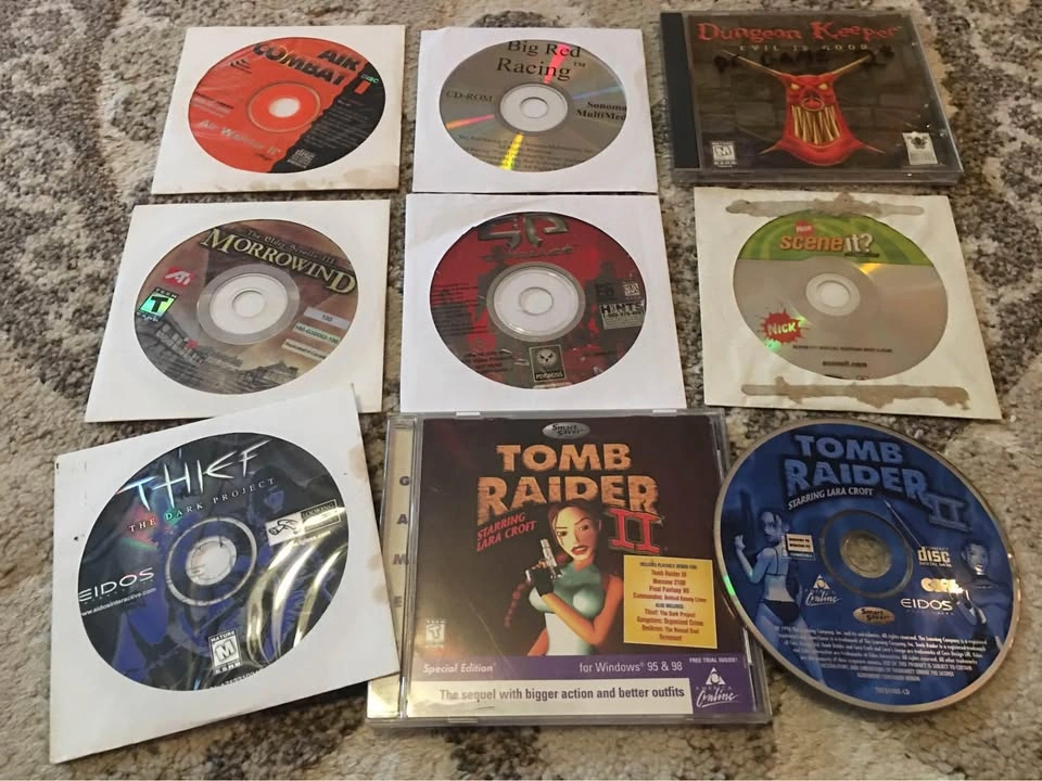 Retro PC 10x Game Bundle / Elder Scrolls 3, G-Police, Myst 3 - photo 2