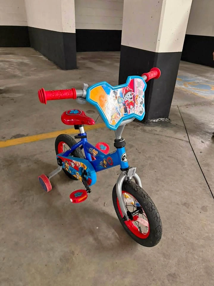 Huffy Paw Patrol 12-inch Kids' Bike with Training Wheels