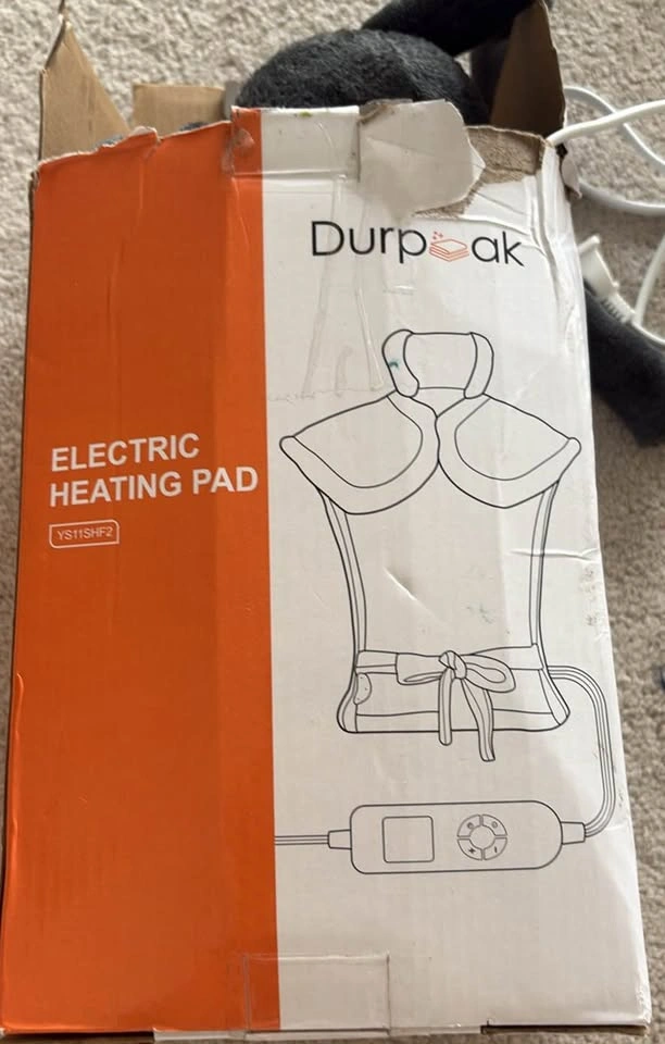 Heating Pad for Back Pain Relief - Large Weighted Electric Heati - photo 3