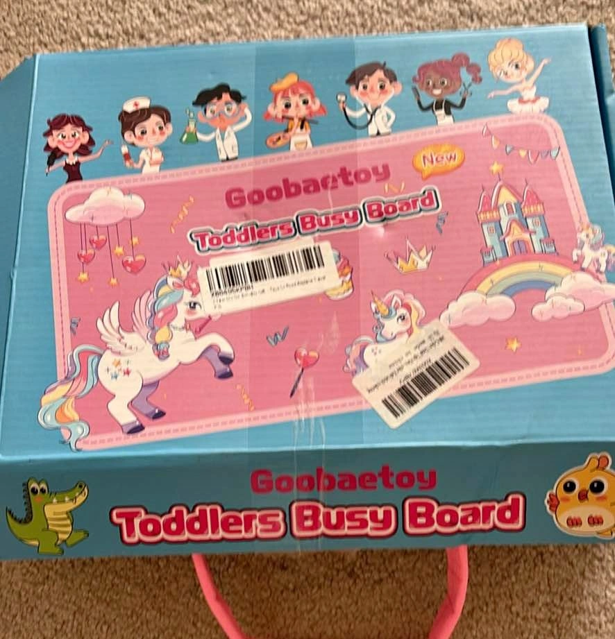 Toddlers busy board