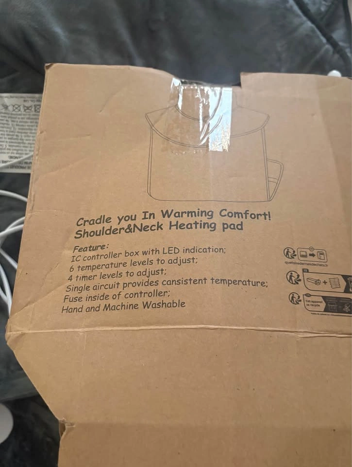 Heating Pad for Neck, Shoulders and Back - photo 2