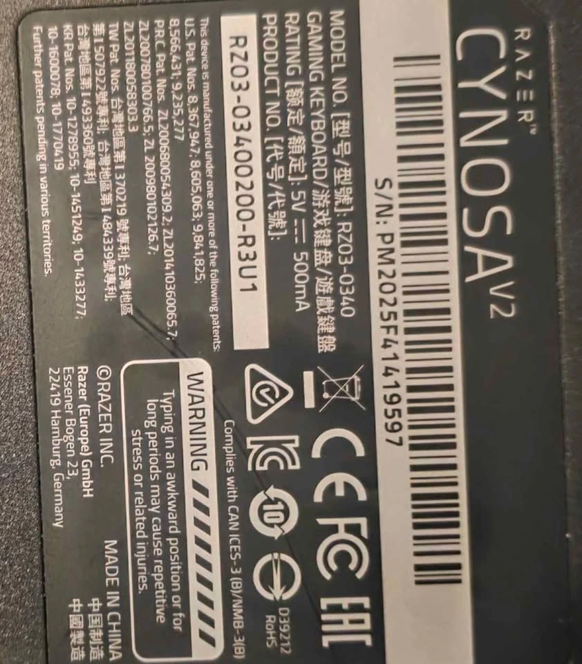 Gaming Mouse and keyboard (RAZER) - photo 2