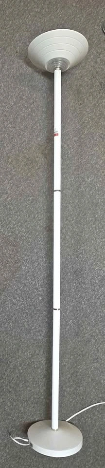 Vintage halogen torchiere floor lamp
