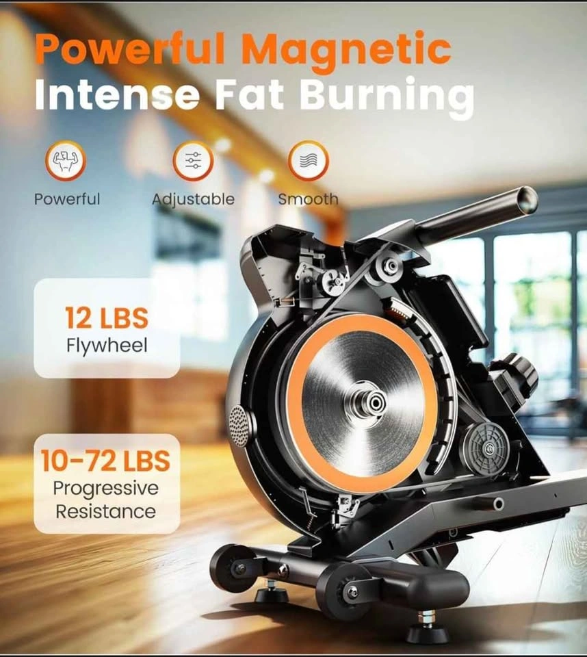 Magnetic Rowing Machine - photo 2
