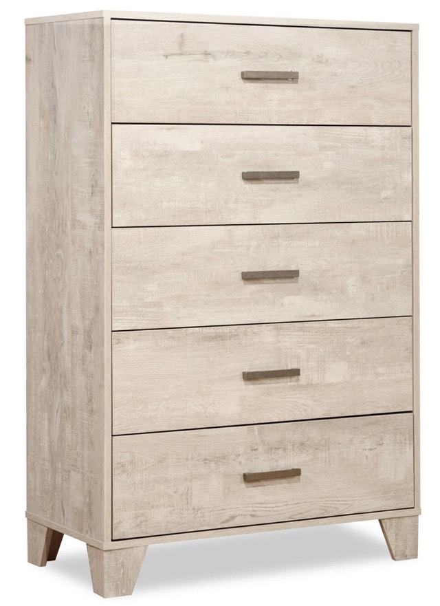 two matching 5-drawer dressers