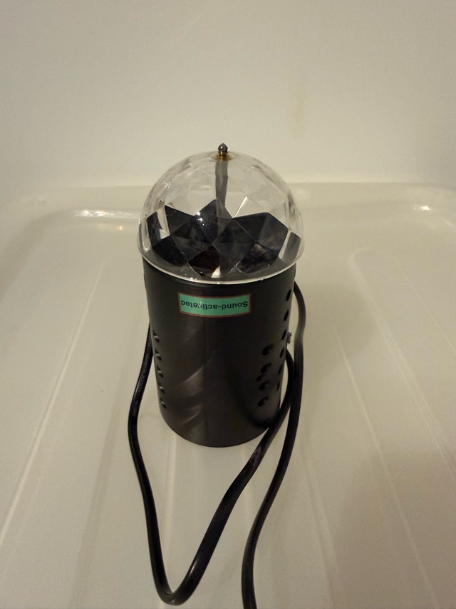 Sound-Activated LED Disco Light