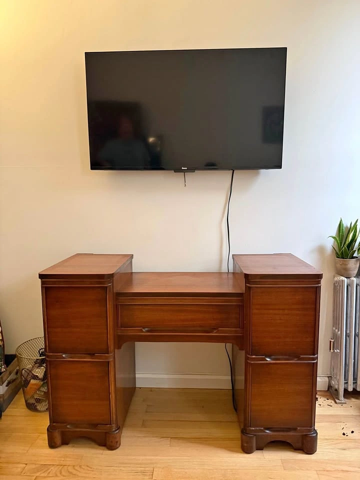 Mid century modern desk / vanity table