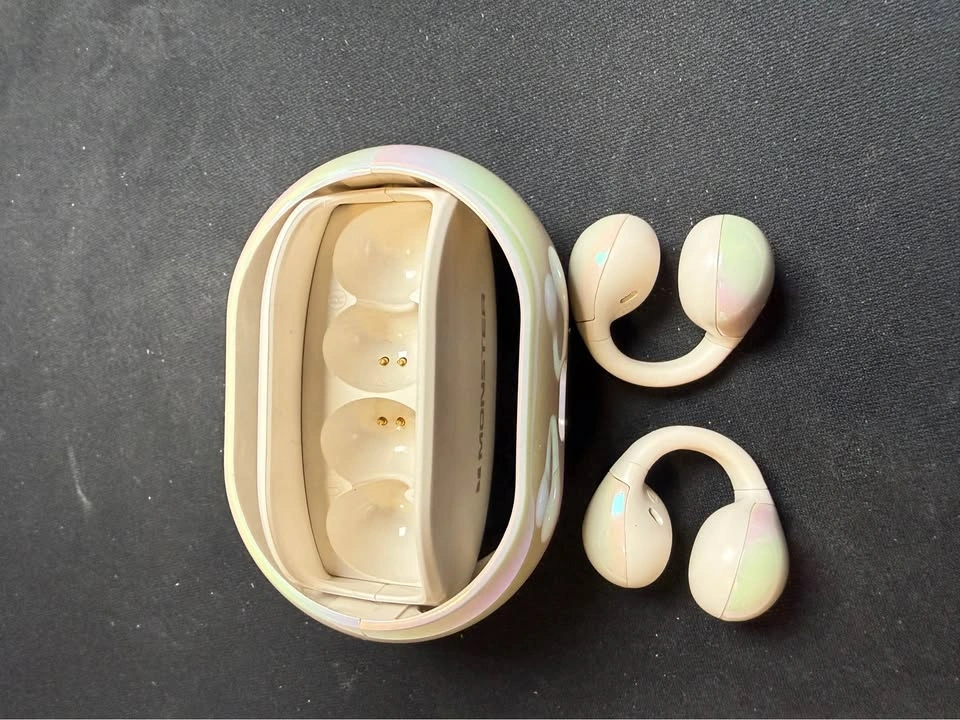 Monster Open-Ear Clip-On Wireless Earbuds - Like New - photo 3