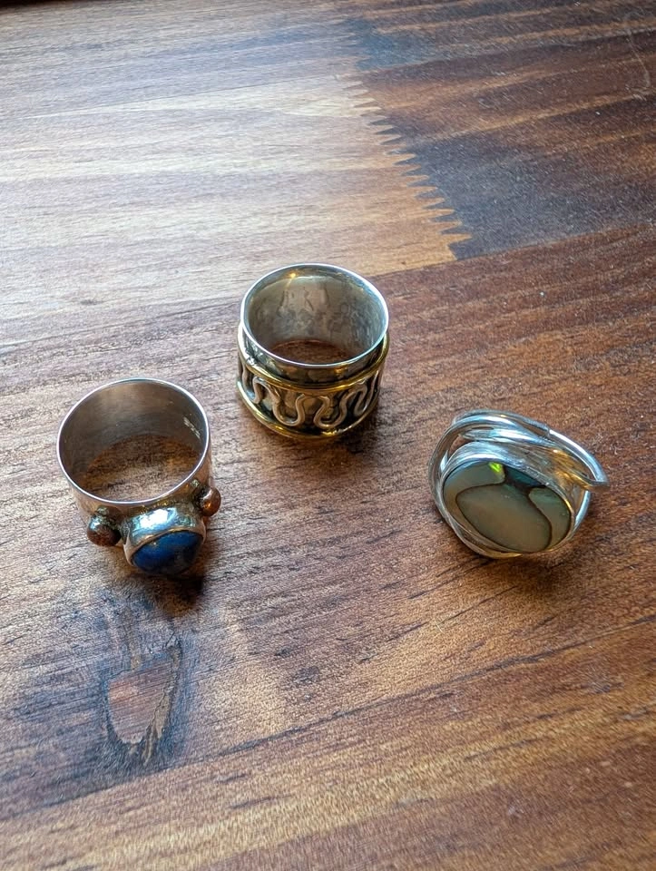 Funky Chunky Rings - Sterling Silver - photo 2