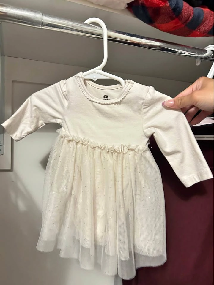 H&M Newborn Dress