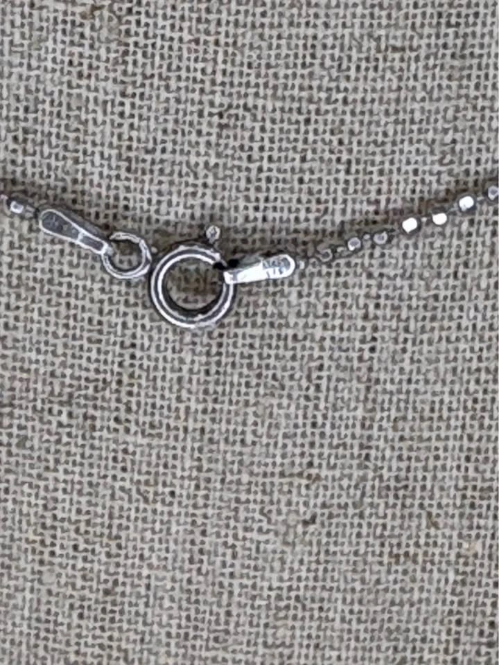 Sterling Silver Starfish Pendant Necklace Italy Silver - photo 4