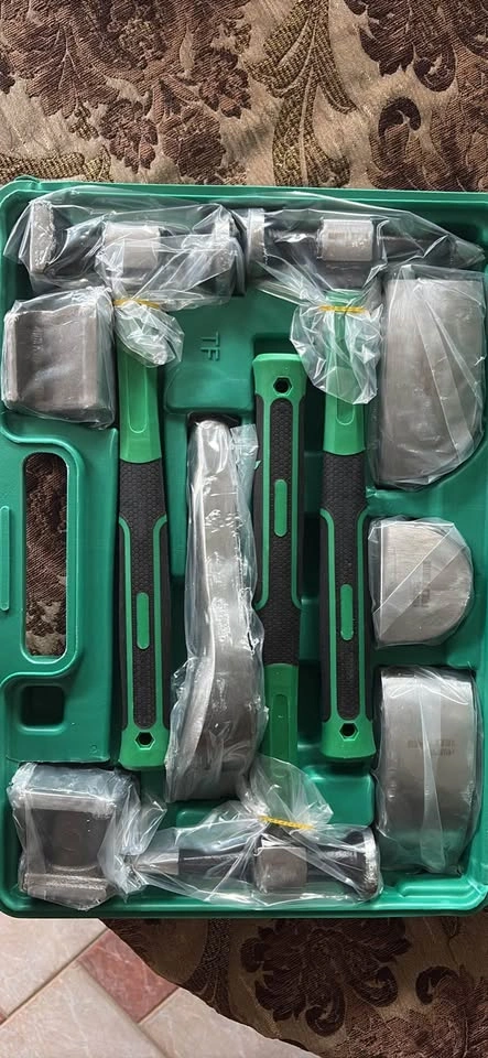 9 piece auto body fender hammer dolly set - photo 2