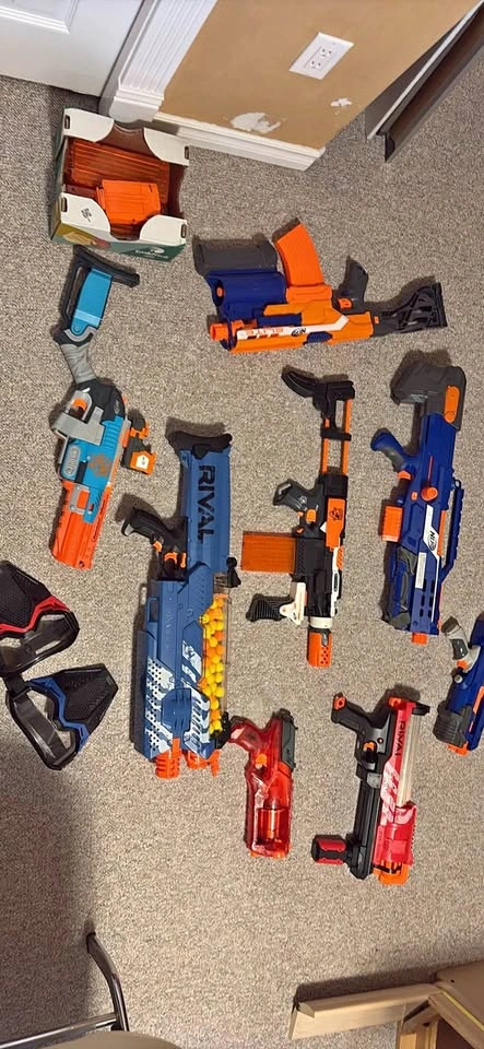 nerf gun lot